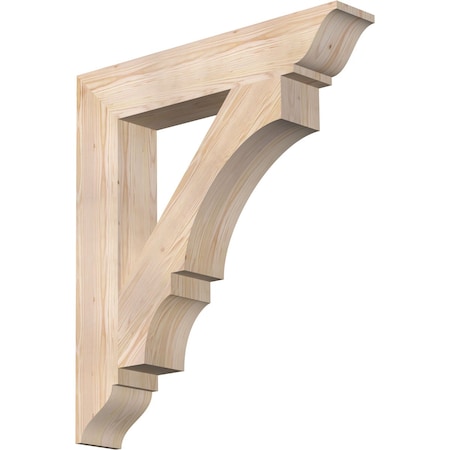 Ekena Millwork Balboa Traditional Smooth Bracket, Douglas Fir, 5 1/2"W x 32"D x 36"H BKT06X32X36BOA01SDF